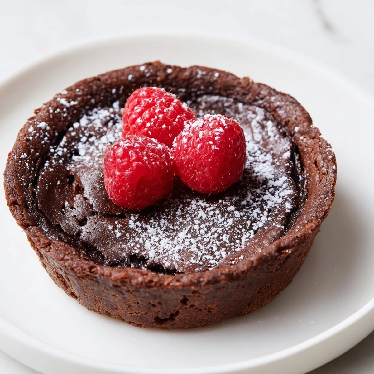 Decadent Dark Chocolate Brownie