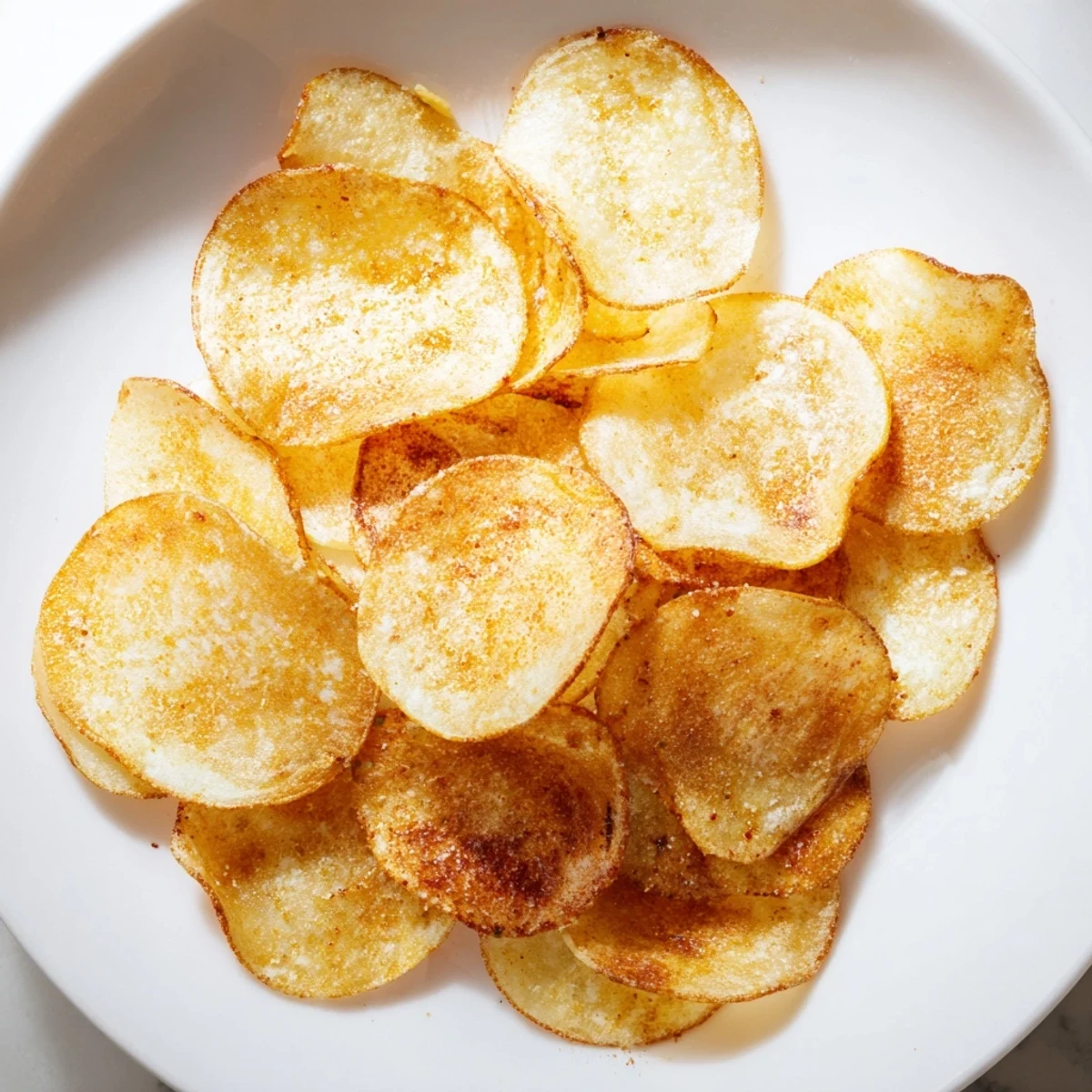 Homemade Air-Fryer Potato Chips