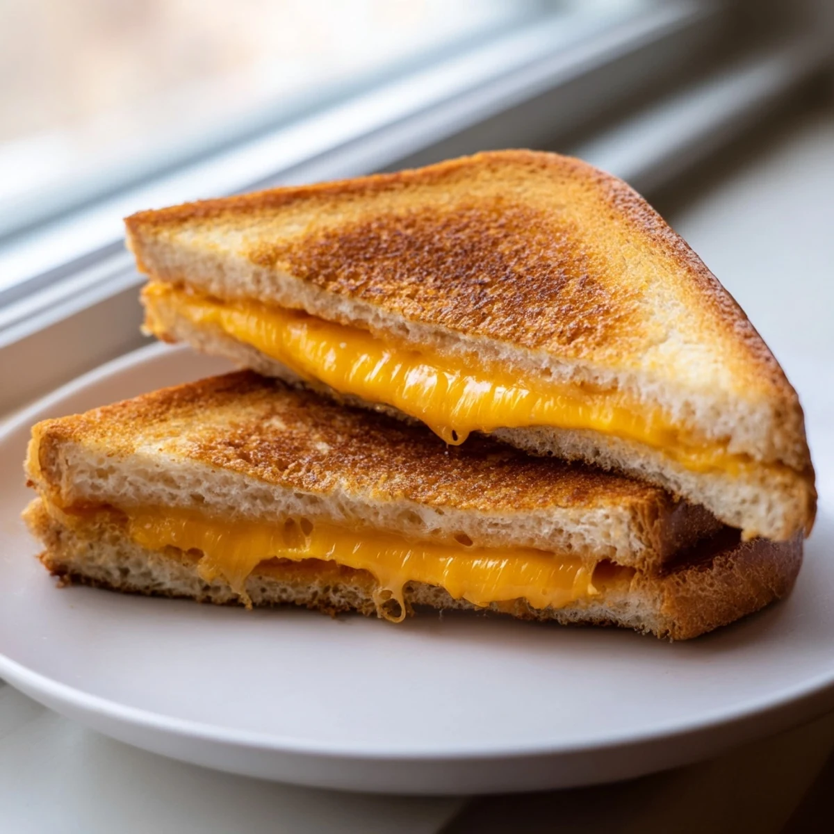 Air Fryer Grilled Cheese