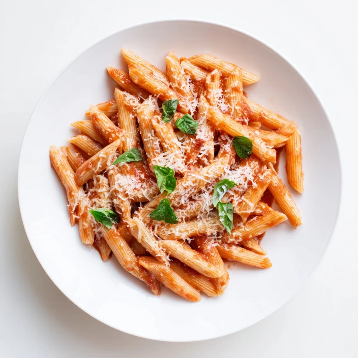 A close-up of fully cooked Microwave Bowl Pasta, ready to eat with your favorite sauce, quick and easy.