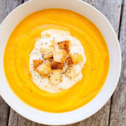 Creamy Roasted Pumpkin Soup