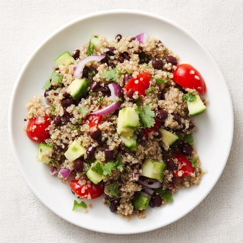 Refreshing Quinoa Black Bean Salad