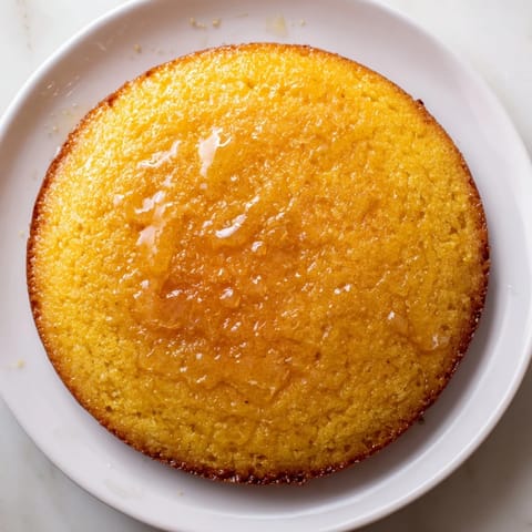 Quick Skillet Cornbread Honey