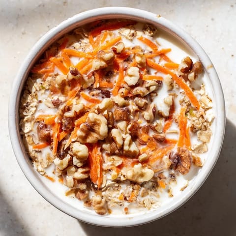 Carrot Cake Overnight Oats