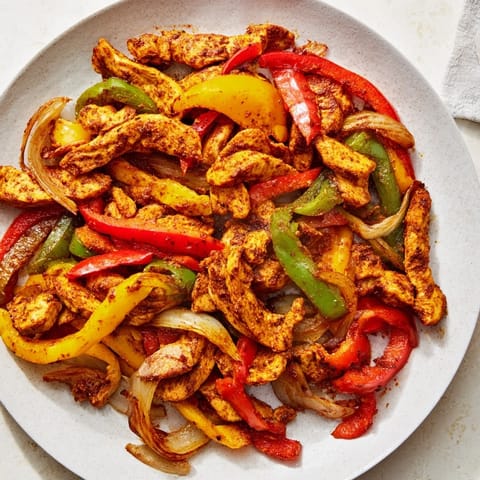 Chicken Fajita Sheet Pan