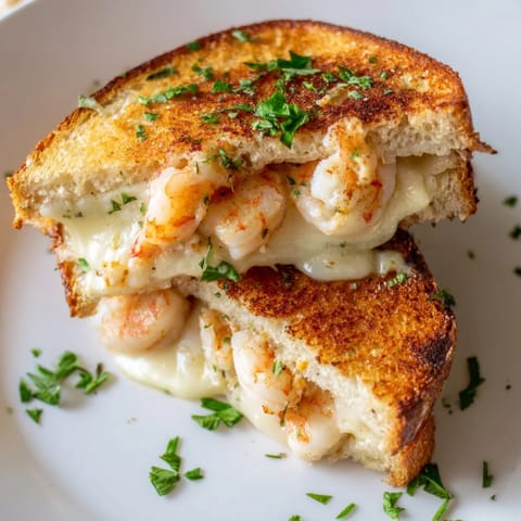 Garlic Butter Shrimp Cheese