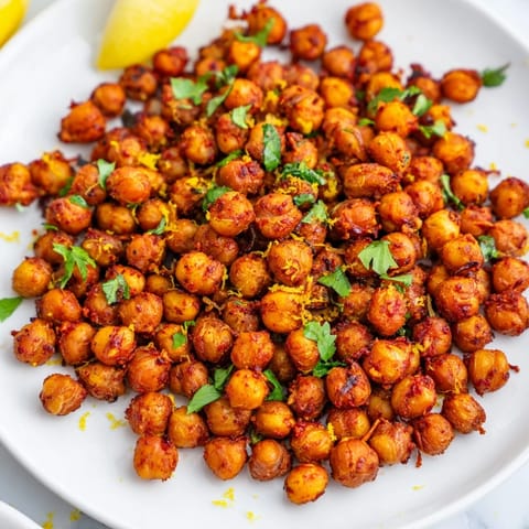Harissa Chickpea Roast