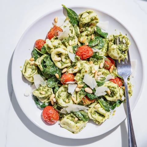 Pesto Tortellini Salad
