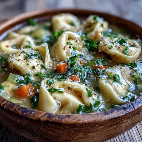 Easy Tortellini Soup Chicken Broth