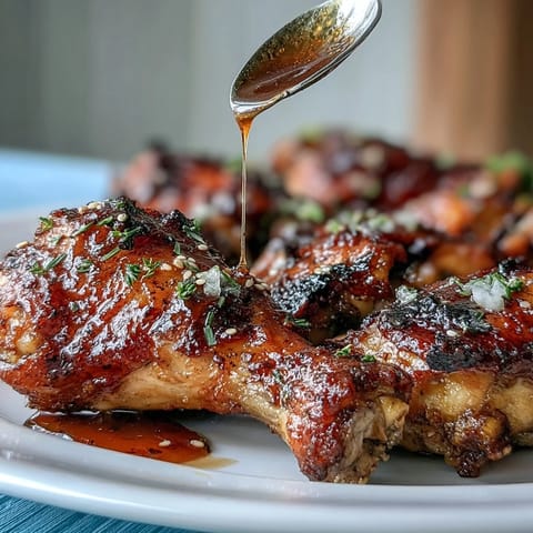 Honey Garlic Baked Chicken