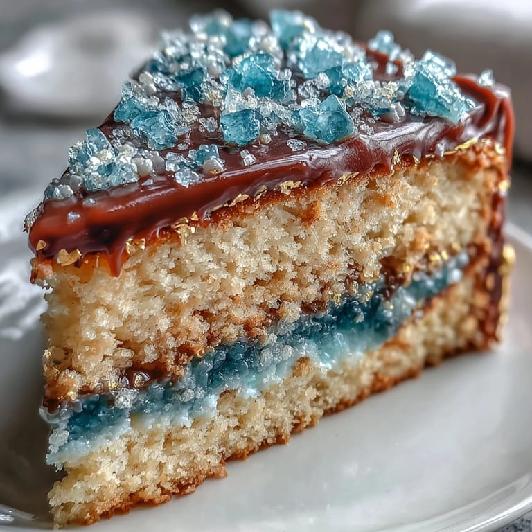 Elegant graduation cake featuring a carved teal and gold geode slice, adorned with edible gold leaf and sugar crystals for a luxurious look.